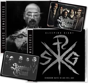 2-CD BUDGET BUNDLE SLEEPING GIANT - KINGDOM DAYS.... & FINISHED PEOPLE (2022, Bombworks Records) Elite Blood-Thirsty Extreme Metal!