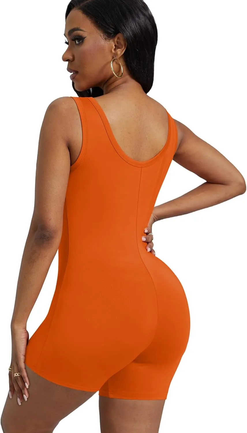 Alaroo Women One Piece Short Catsuit Bodycon Tank Jumpsuits Rompers Playsuit