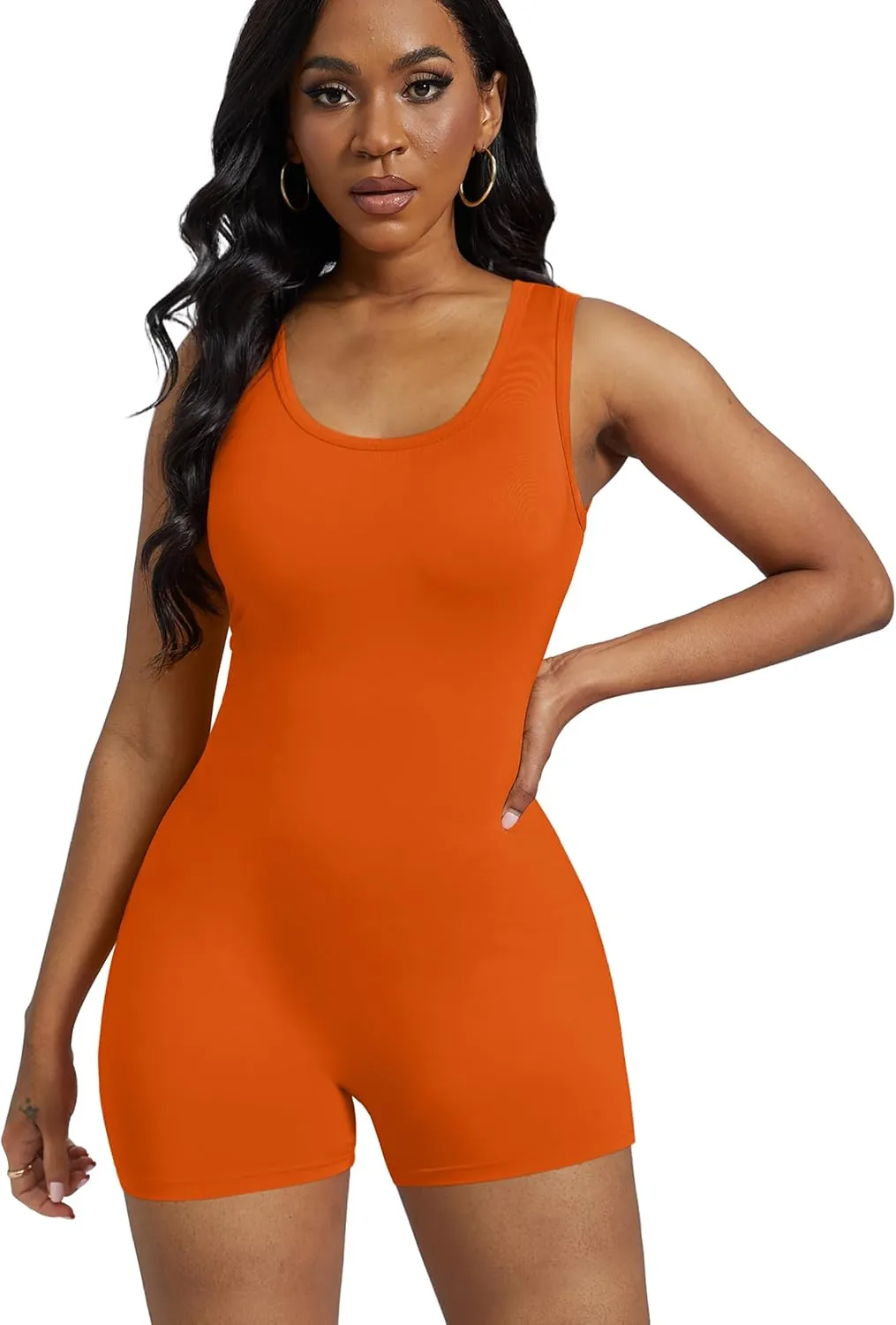 Alaroo Women One Piece Short Catsuit Bodycon Tank Jumpsuits Rompers Playsuit