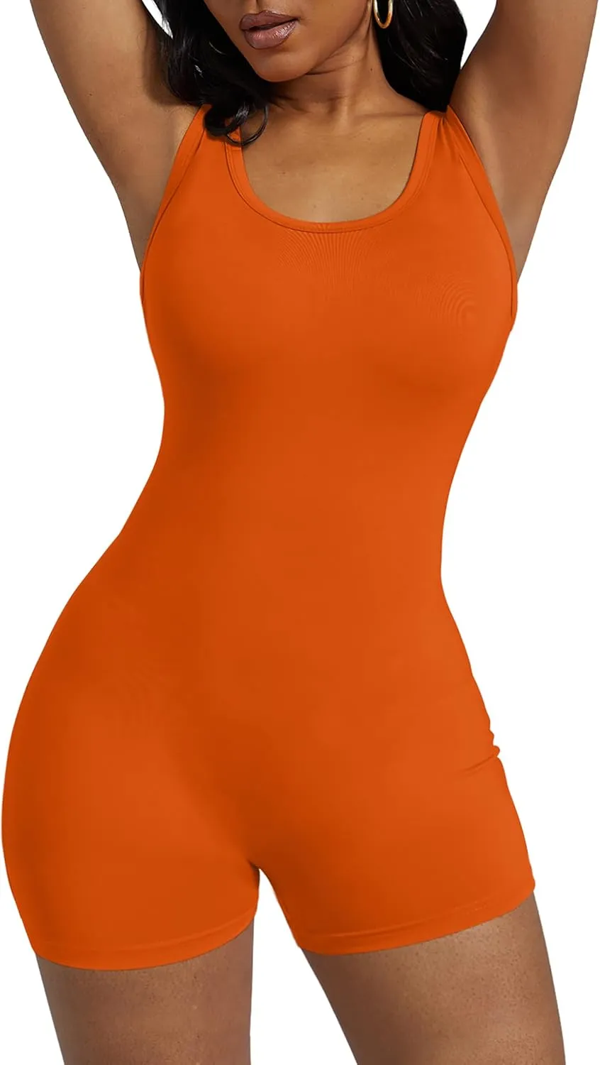 Alaroo Women One Piece Short Catsuit Bodycon Tank Jumpsuits Rompers Playsuit