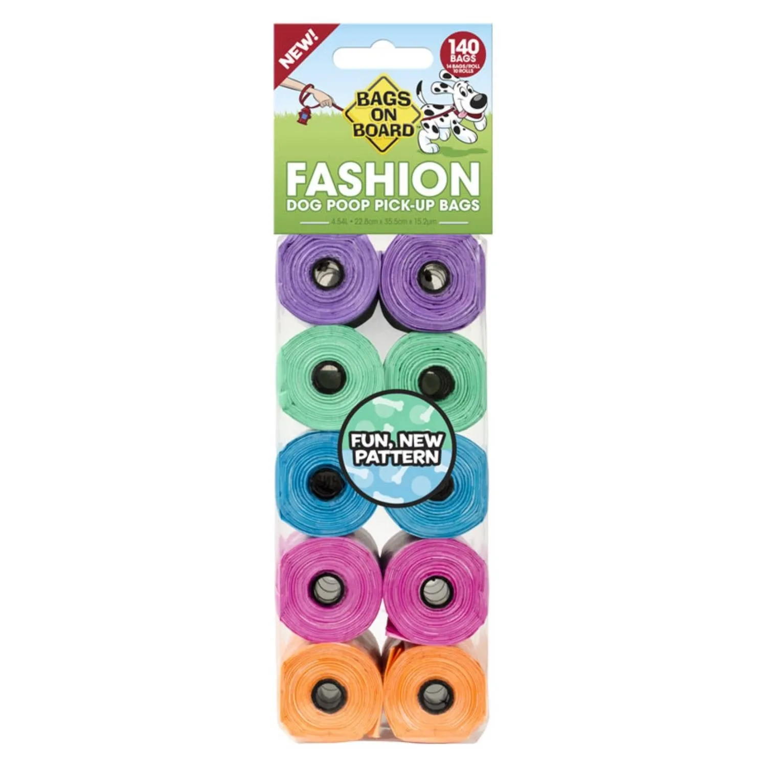 Bags On Board Refill Rolls 10 X 14 Bags