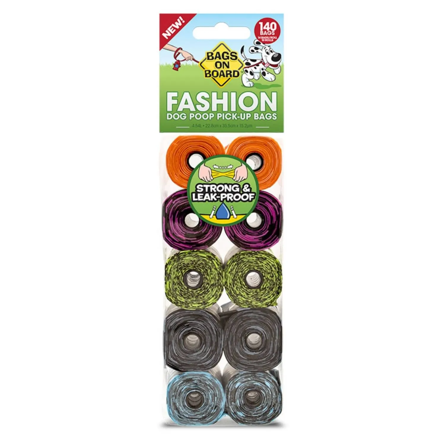 Bags On Board Refill Rolls 10 X 14 Bags