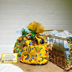 Batik Print Pouch