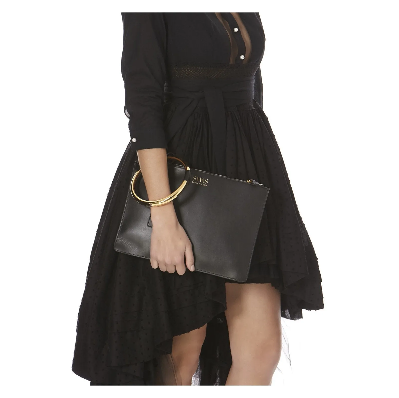 BLACK MATILDA CLUTCH