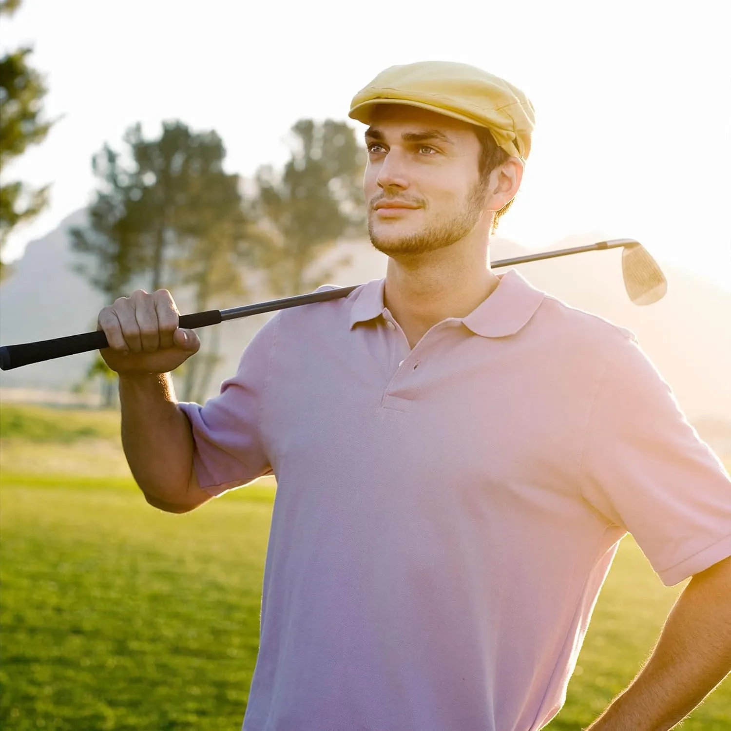 CE' CERDR Men's Golf Polo Shirts Short Sleeve Quick-Dry Moisture Wicking Athletic Performence Casual Golf T-Shirt