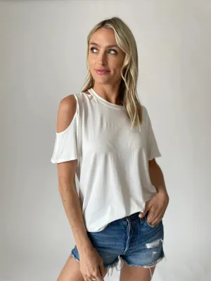 Cold Shoulder Tee