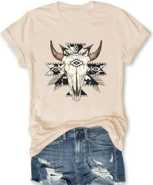Cuntry Concert Outfits for Women Vintage Cowgirl Shirts Funny Nashville Tshirt Casual Western Short Sleeve Graphic Tops