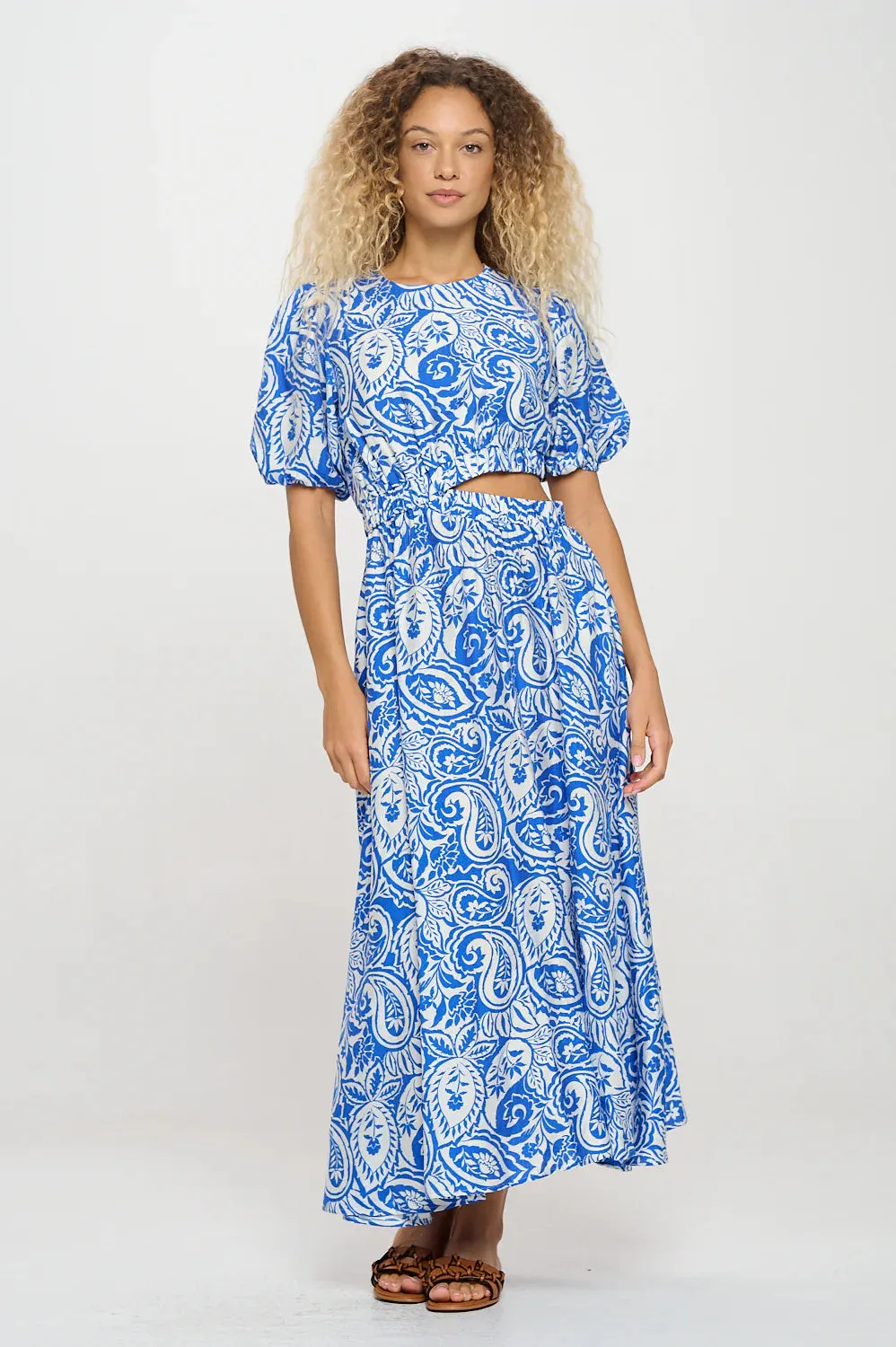 Cut Out Maxi Dress