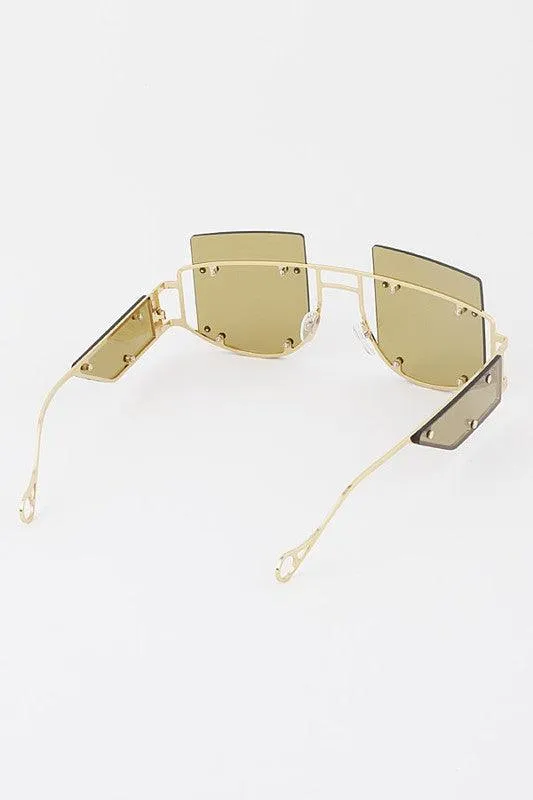 Cut Out Oversize Sunglasses