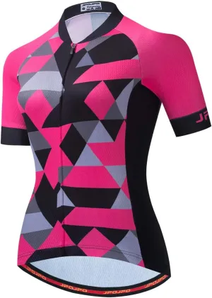 Cycling Jersey Women Summer Bike Shirts Road Bike Jackets Short Sleeve MTB Jersey Quick Dry