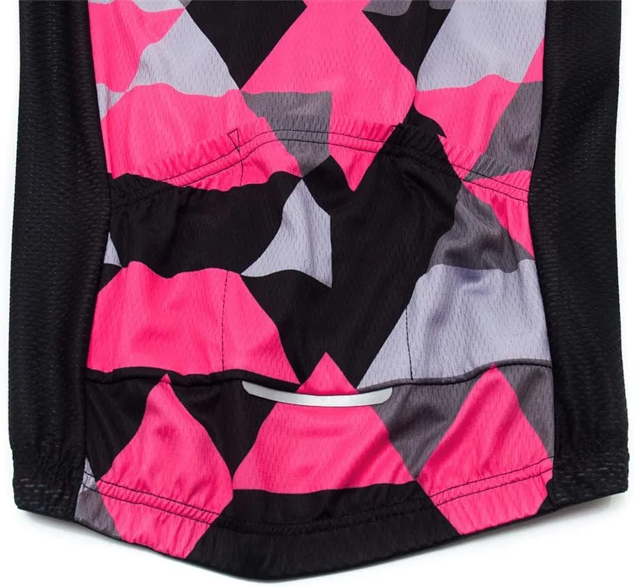 Cycling Jersey Women Summer Bike Shirts Road Bike Jackets Short Sleeve MTB Jersey Quick Dry