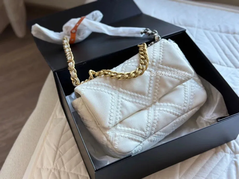 Embroidered Sheepskin Bag