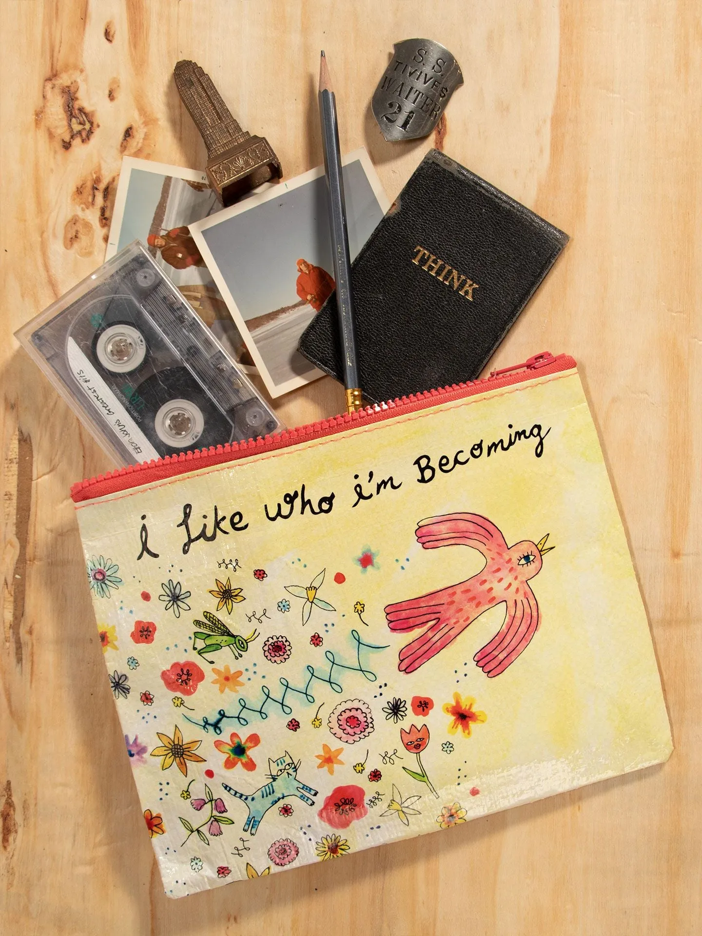 I Like Who I'm Becoming Zipper Pouch