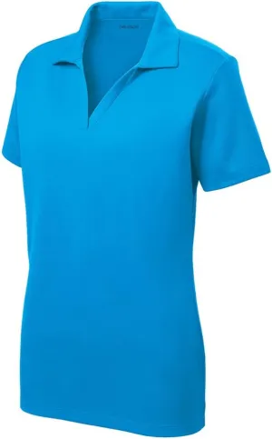 Joe's USA Women's Dri-Equip Short Sleeve Racer Mesh Polo Shirts in Size XS-4XL