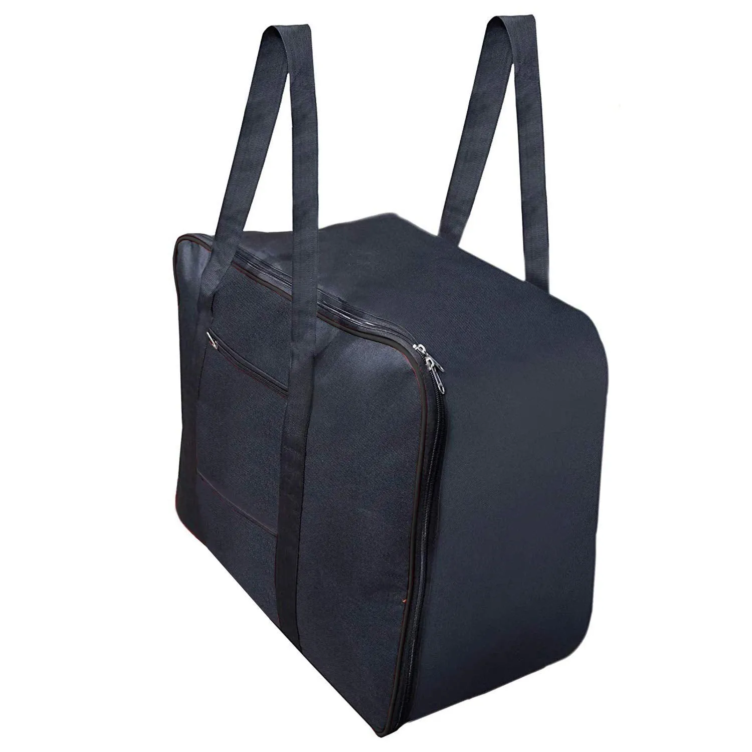 Kuber Industries Luggage Bag | Trolley Bags for Travel | Collapsible Luggage Bag | Travelling Bag | Trolley Bags for Suitcase | Lightweight Luggage Bag | 24 Inch | Pack of 6 | Khakhi Gray