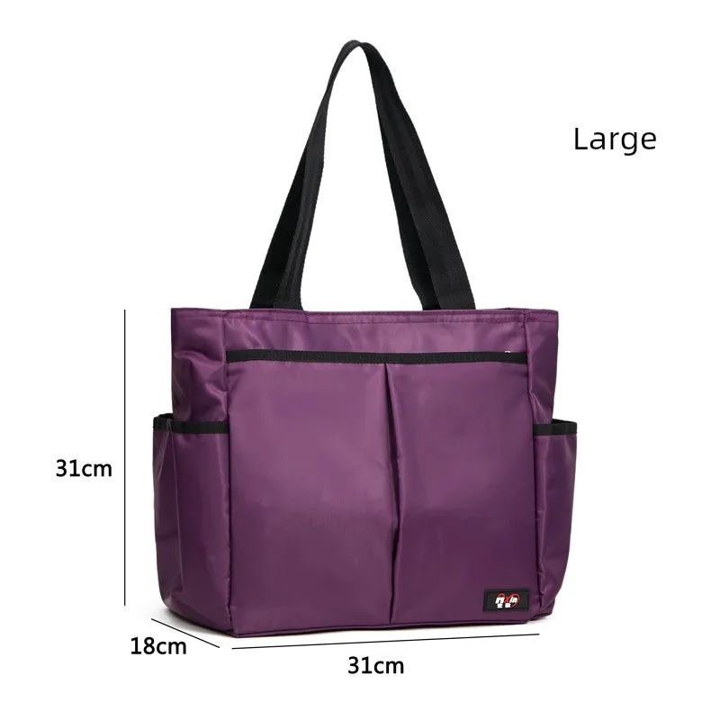 Large Short-Distance Multi-Pocket Travel Handbag