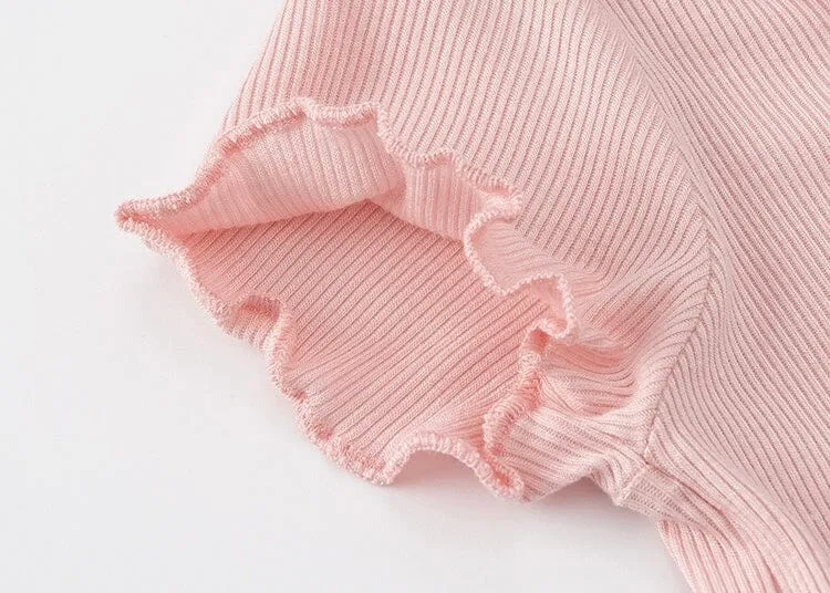 Sofi Ruffle Doll Collar Top