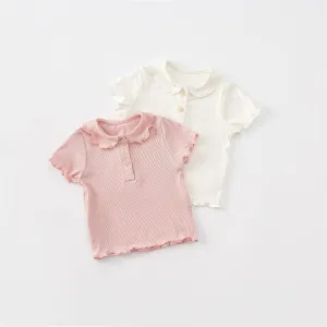 Sofi Ruffle Doll Collar Top