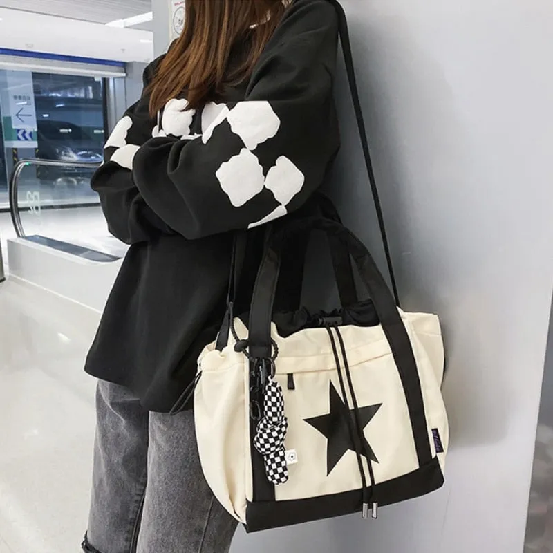 Sohiwoo Casual Large Capacity Tote Bag