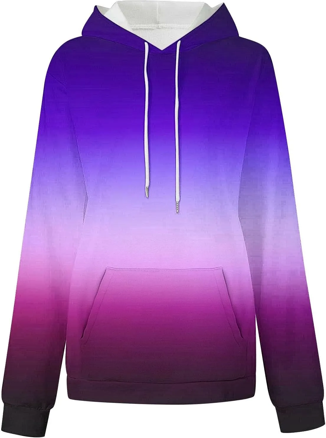 Sweatshirts for Women y2k Tie Dye Hoodie Drop Oversized Pullover Hoody Tops with Pocket Aesthetic Clothes
