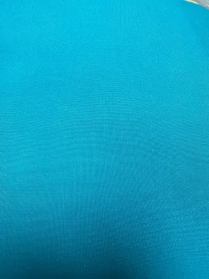 Turquoise Ruffle Sleeve Top