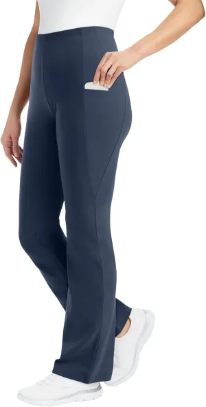 Woman Within Plus Size Pocket Bootcut Legging