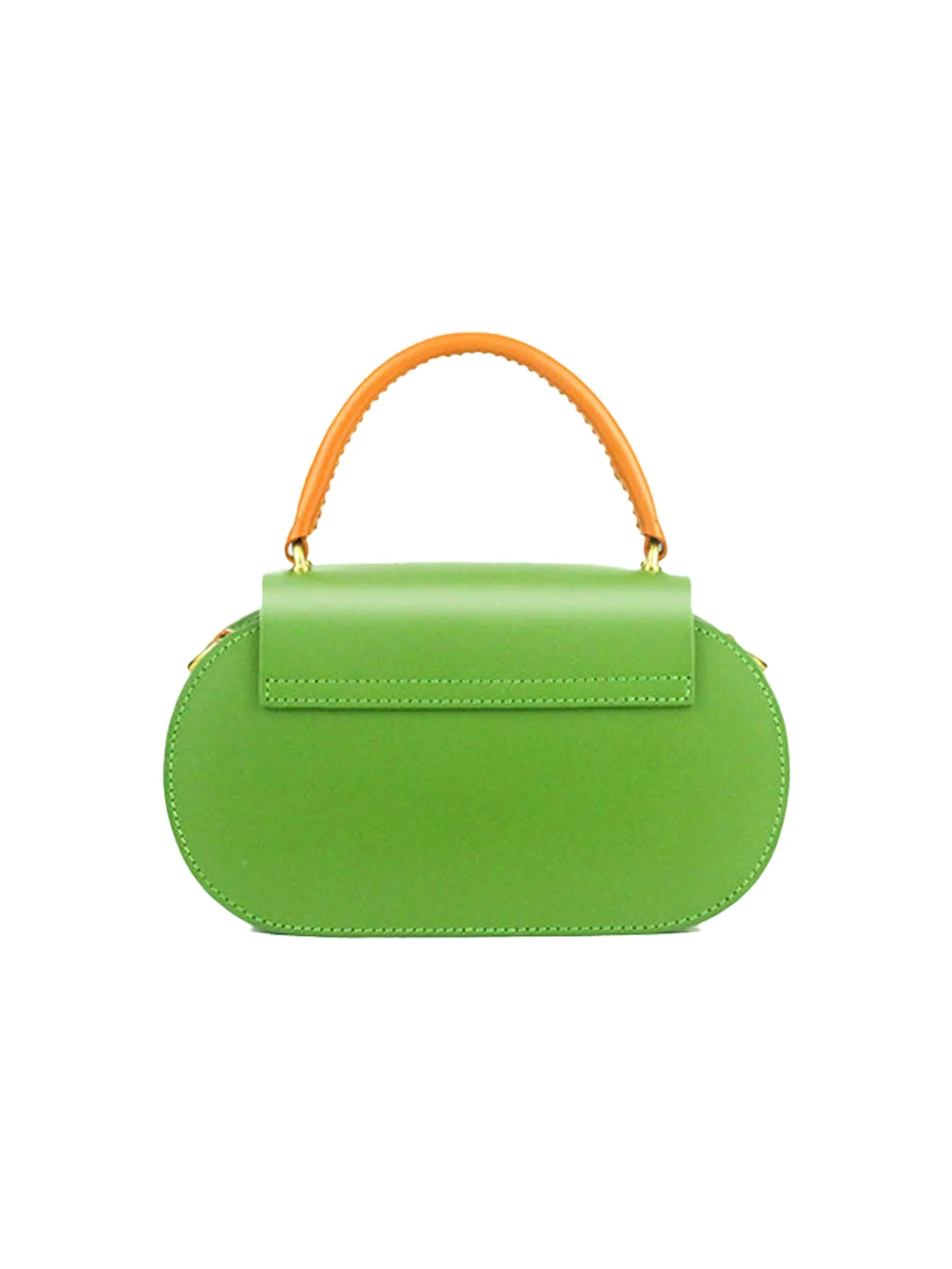 Women’s Mini Flap Genuine Leather Clutch Bags with Crossbody Strap