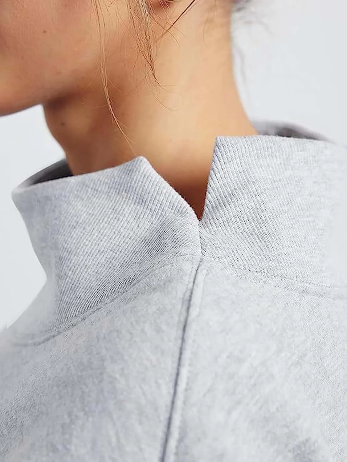 Womens Oversized Sweatshirts Turtleneck Long Sleeve Pullover Hoodies Tops Fall Outfits 2023 Clothes